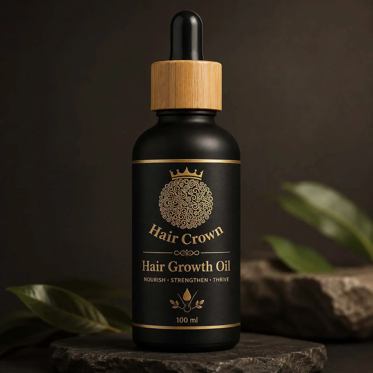 Hair Crown Hair Growth Oil bottle